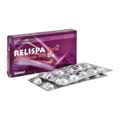Searle Relispa Forte Tablet, 80mg, 20-Pack
