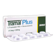 Searle Tramal Plus Tablet, 37.5mg + 325mg, 10-Pack