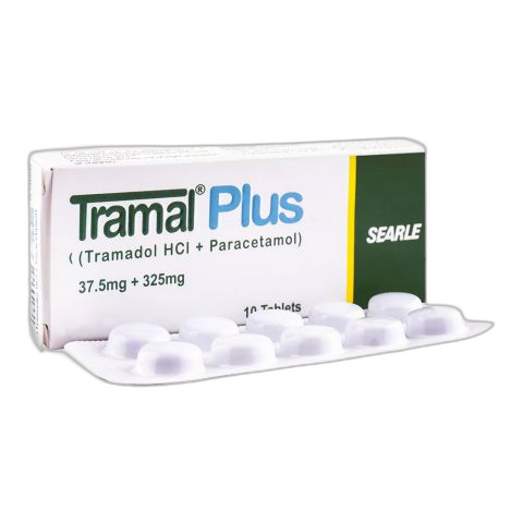 Searle Tramal Plus Tablet, 37.5mg + 325mg, 10-Pack