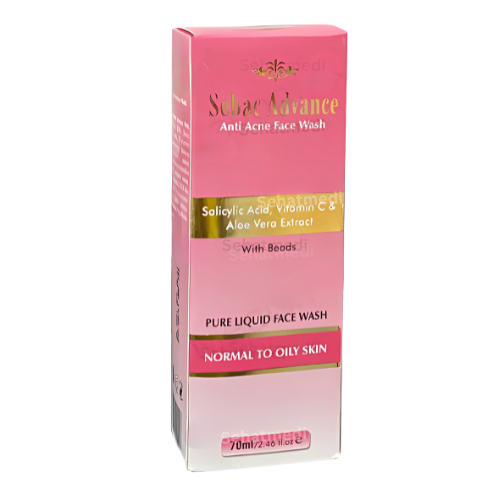 Sebac Advance Anti Acne Face Wash 70ml