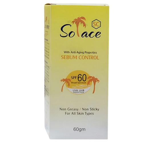 Solace Sun Block SPF60 Cream