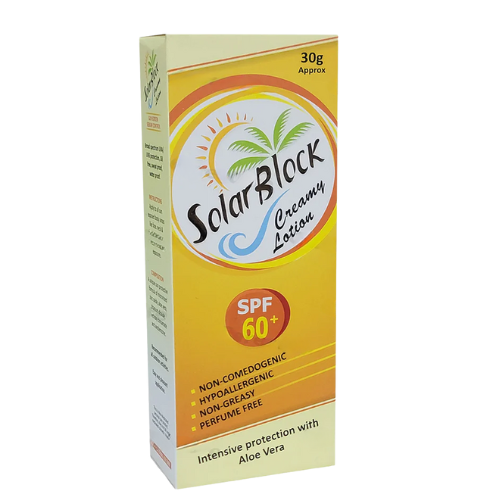 Solar Block Creamy Lotion SPF60+