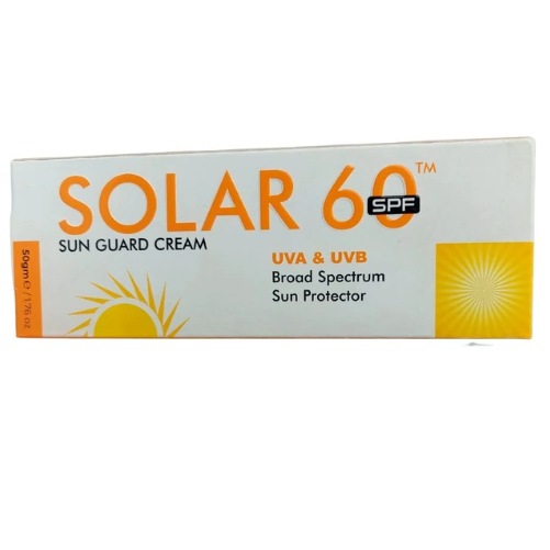 Solar SPF60 Sun Guard Cream 50gm