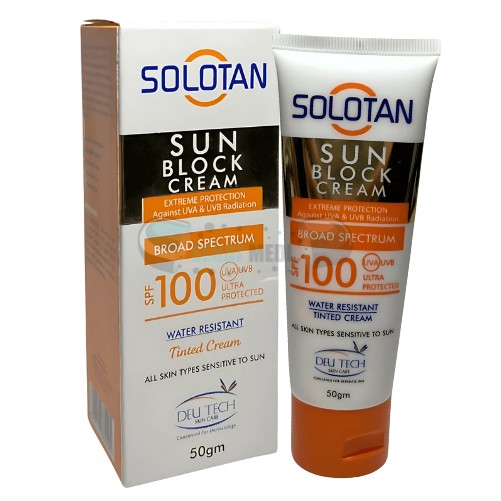 Solotan SPF 100 Sunblock Cream