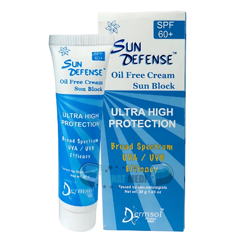 Sun Defense Oil Free Cream Sunblock SPF60+
