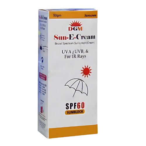 Sun E Cream SPF 60 50gm
