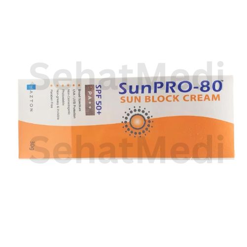 SunPRO 80 Sunblock Cream SPF 50