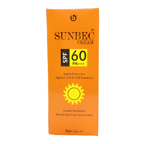 Sunbec Spf 60 30g Cream
