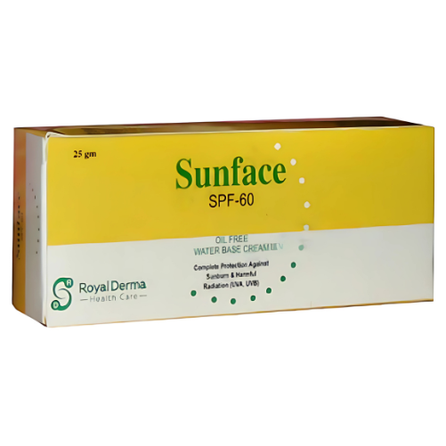 Sunface SPF-60 Cream 25gm