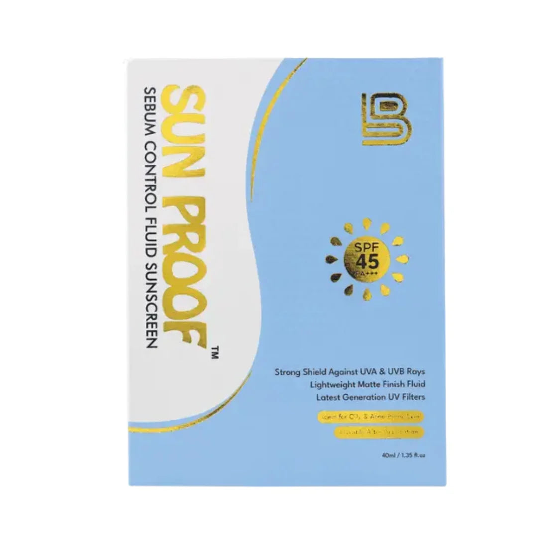 Sunproof Sunscreen With Free 7% Glycolic Acid Toner