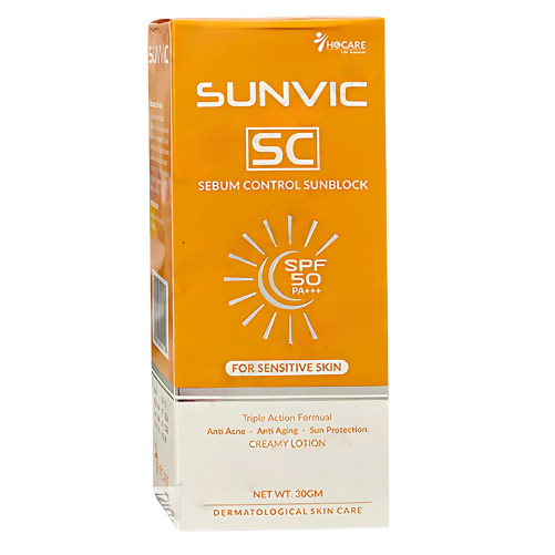 Sunvic SC SPF50 PA+++ Creamy Lotion