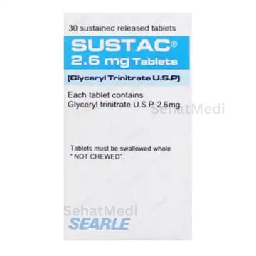 Sustac Tab 2.6mg 30's