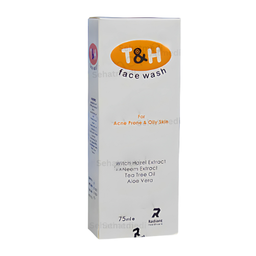 T&H Face Wash 75ml