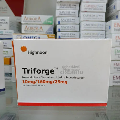 Triforge Tablets 10/160/25mg