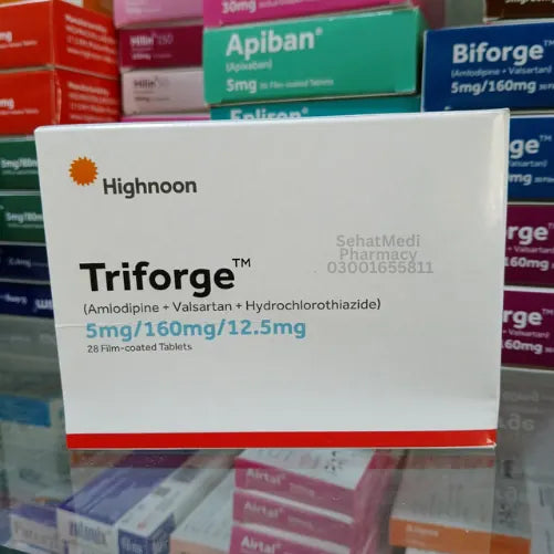Triforge Tablets 5/160/12.5mg