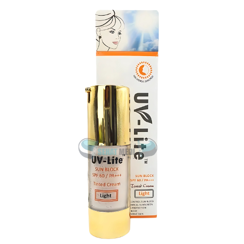 UV-Lite Tinted Cream Sun Block SPF 60 -Medium