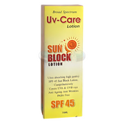 Uv-Care Sun Block Lotion 75ml SPF45