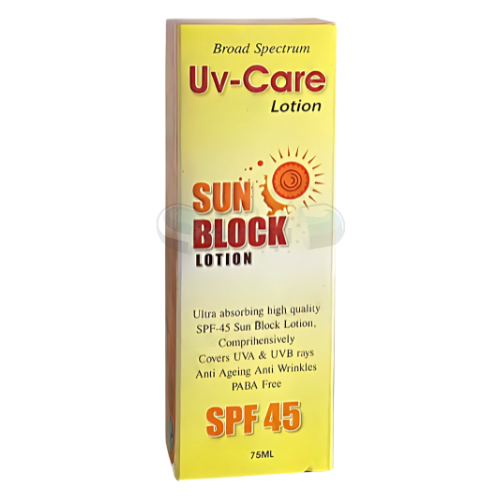 Uv-Care Sun Block Lotion 75ml SPF45