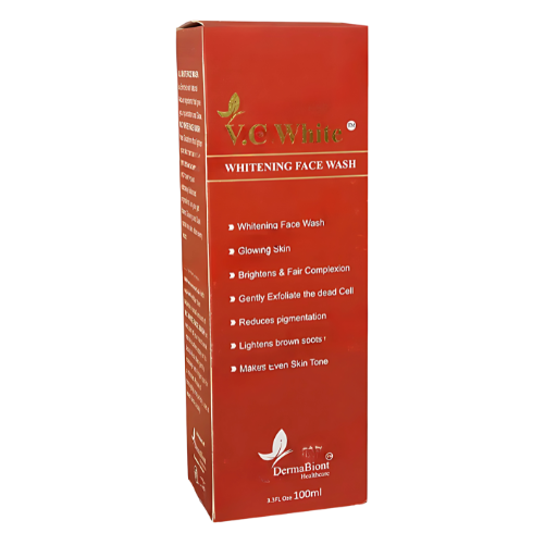 V.C WHITE WHITENING FACE WASH 100ml