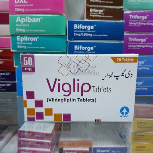 ATCO Laboratories Viglip Tablet, 50mg, 28-Pack