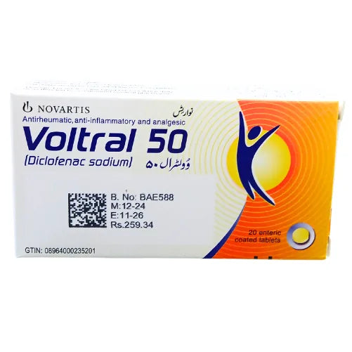 GSK Voltral Tablet, 50mg, 1-Strip