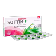 Werrick Pharmaceuticals Softin-F Tablet, 60mg, 10-Pack
