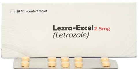 Lezra Excel 2.5mg Tablets