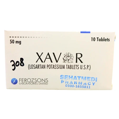 Getz Pharma Xavor Tablet, 50mg, 10-Pack