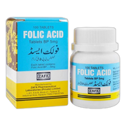 Zafa Pharmaceuticals Folic Acid Tablet, 5mg
