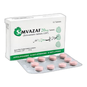 Zafa Pharmaceuticals Simvazaf Tablet, 20mg, 10-Pack
