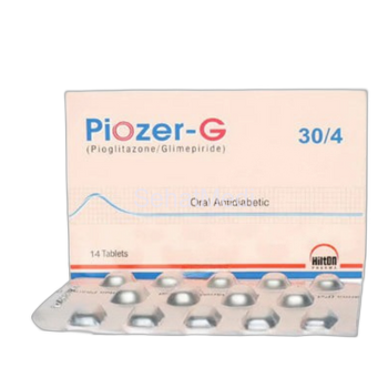 Piozer G Tablets 30mg/4mg