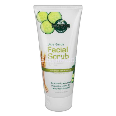 Hollywood Style Ultra Gentle Facial Scrub, For All Skin Types, 150ml