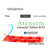 Atenorm 50mg Tablets