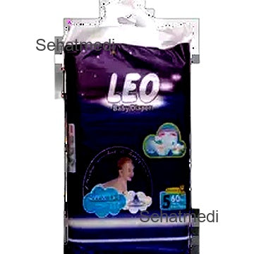 Leo Baby Diapers Super Mega Pack Size 5 X-Large 60Pcs