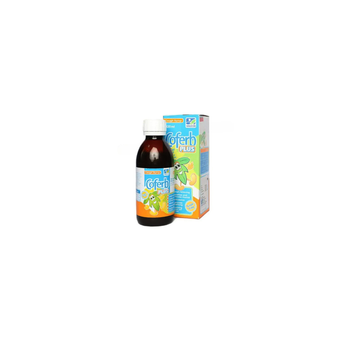 Coferb Plus Cough Soothers Lozenges Syrup 120ml