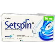 Setspin Tablets 16mg