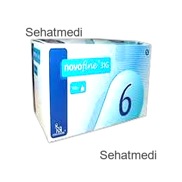 Novo Fine 31G Needles 6Mm (1 Box = 100 Needles)