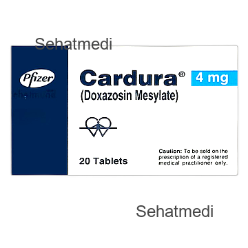 Cardura Tablets 4mg