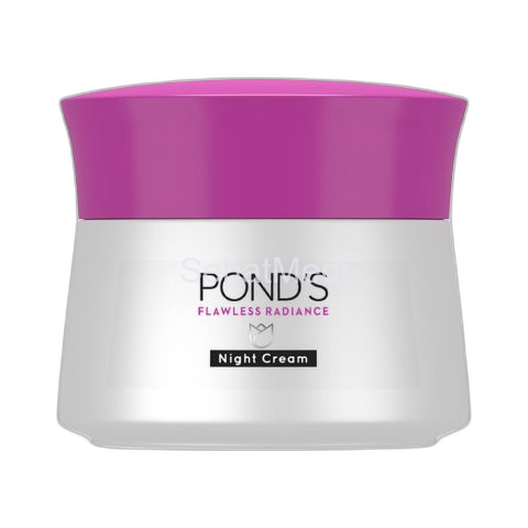 Pond's Flawless Radiance Even Tone Glow Night Cream, 50g