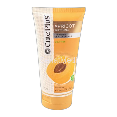 Cute Plus White Series Whitening Apricot Sensitive Skin Gentle Scrub 150ml