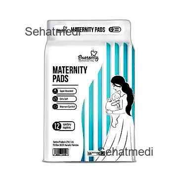 Butterfly Maternity Pads 12Pcs