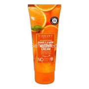 Vibrant Beauty Brightening Almond & Orange Nourishing Massage Cream, For All Skin Types, 200ml