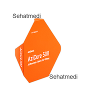 Azicure 500mg capsule 1x6's