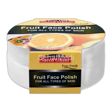 Saeed Ghani Fruit Face Polish, All Skin Types, 180g