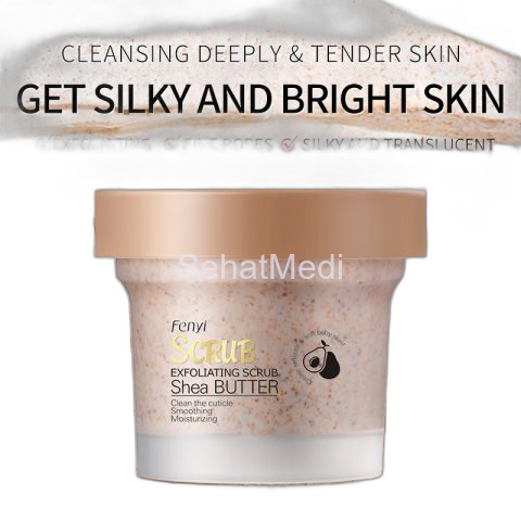 Fenyi Shea Butter Exfoliating Scrub, 100g