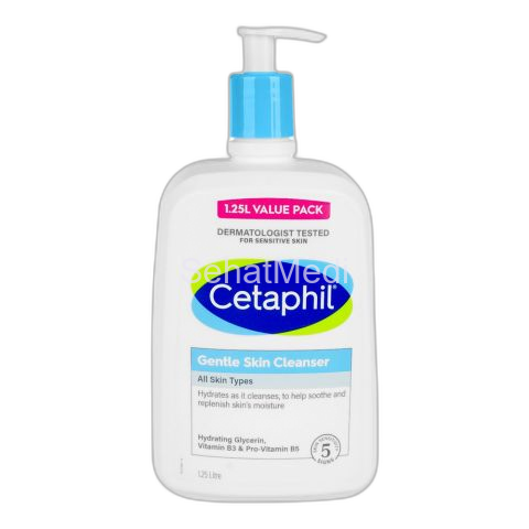 Cetaphil Gentle Skin Face & Body Cleanser, Paraben Free, For All Skin Types, 1250ml