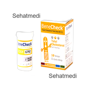 Benecheck Cholesterol Test Strip (Box = 10 Strips)