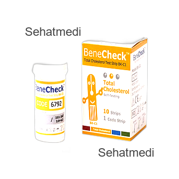 Benecheck Cholesterol Test Strip (Box = 10 Strips)