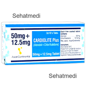Cardiolite Plus Tablets 50mg+12.5mg