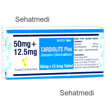 Cardiolite Plus Tablets 50mg+12.5mg